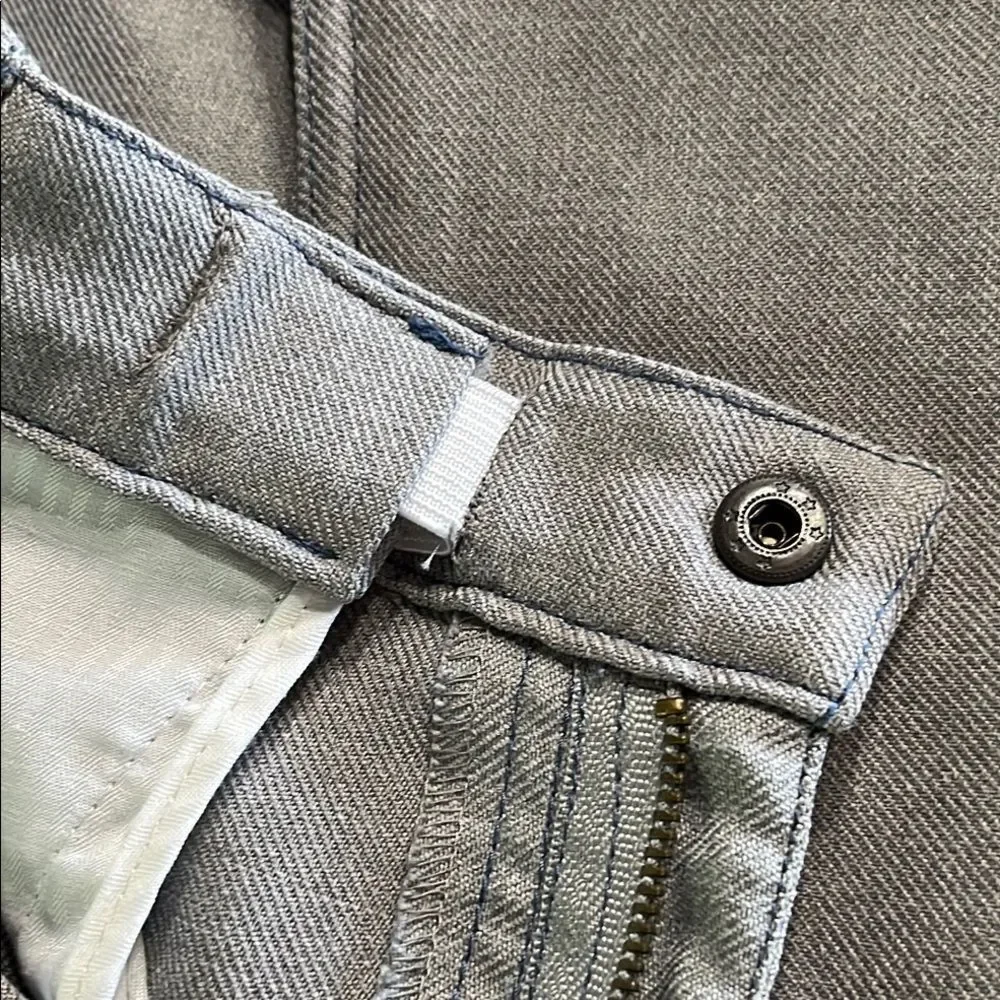 Haband Vintage Fit-Forever Classic Gray Cut Off Shorts Tagged 34 Fit 32